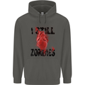 I Still Heart Zombies Apocalypse Childrens Kids Hoodie Storm Grey