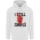 I Still Heart Zombies Apocalypse Childrens Kids Hoodie White