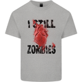 I Still Heart Zombies Apocalypse Kids T-Shirt Childrens Sports Grey