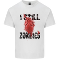 I Still Heart Zombies Apocalypse Kids T-Shirt Childrens White