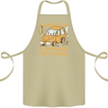 I Want to Be a Mechanic Like My Daddy Cotton Apron 100% Organic Khaki