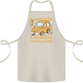 I Want to Be a Mechanic Like My Daddy Cotton Apron 100% Organic Natural