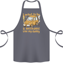 I Want to Be a Mechanic Like My Daddy Cotton Apron 100% Organic Steel