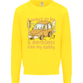 I Want to Be a Mechanic Like My Daddy Kids Sweatshirt Jumper Yellow