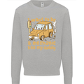I Want to Be a Mechanic Like My Daddy Mens Sweatshirt Jumper Sports Grey