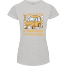 I Want to Be a Mechanic Like My Daddy Womens Petite Cut T-Shirt Sports Grey