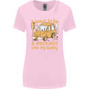 I Want to Be a Mechanic Like My Daddy Womens Wider Cut T-Shirt Light Pink