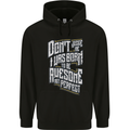 I Was Born to Be Awesome Funny Childrens Kids Hoodie Black