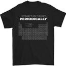 I Wear This Periodically Funny Geek Nerd Mens T-Shirt Cotton Gildan Black