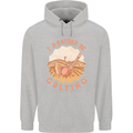 I'd Rather Be Golfing Funny Golf Golfer Childrens Kids Hoodie Sports Grey