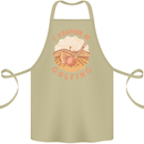 I'd Rather Be Golfing Funny Golf Golfer Cotton Apron 100% Organic Khaki