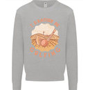 I'd Rather Be Golfing Funny Golf Golfer Kids Sweatshirt Jumper Sports Grey