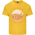 I'd Rather Be Golfing Funny Golf Golfer Kids T-Shirt Childrens Yellow