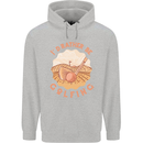 I'd Rather Be Golfing Funny Golf Golfer Mens 80% Cotton Hoodie Sports Grey