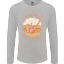I'd Rather Be Golfing Funny Golf Golfer Mens Long Sleeve T-Shirt Sports Grey
