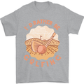 I'd Rather Be Golfing Funny Golf Golfer Mens T-Shirt Cotton Gildan Sports Grey