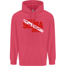 I'd Rather Be Scuba Diving Diver Dive Childrens Kids Hoodie Heliconia