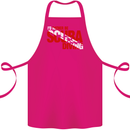 I'd Rather Be Scuba Diving Diver Dive Cotton Apron 100% Organic Pink