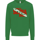 I'd Rather Be Scuba Diving Diver Dive Kids Sweatshirt Jumper Irish Green
