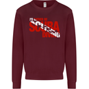 I'd Rather Be Scuba Diving Diver Dive Kids Sweatshirt Jumper Maroon