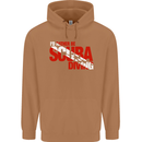 I'd Rather Be Scuba Diving Diver Dive Mens 80% Cotton Hoodie Caramel Latte