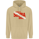 I'd Rather Be Scuba Diving Diver Dive Mens 80% Cotton Hoodie Sand
