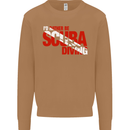 I'd Rather Be Scuba Diving Diver Dive Mens Sweatshirt Jumper Caramel Latte