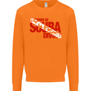 I'd Rather Be Scuba Diving Diver Dive Mens Sweatshirt Jumper Orange