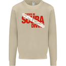 I'd Rather Be Scuba Diving Diver Dive Mens Sweatshirt Jumper Sand