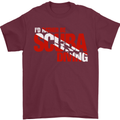I'd Rather Be Scuba Diving Diver Dive Mens T-Shirt Cotton Gildan Maroon