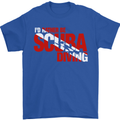 I'd Rather Be Scuba Diving Diver Dive Mens T-Shirt Cotton Gildan Royal Blue