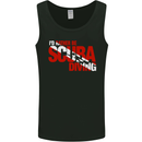 I'd Rather Be Scuba Diving Diver Dive Mens Vest Tank Top Black
