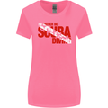 I'd Rather Be Scuba Diving Diver Dive Womens Wider Cut T-Shirt Azalea