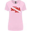 I'd Rather Be Scuba Diving Diver Dive Womens Wider Cut T-Shirt Light Pink