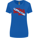 I'd Rather Be Scuba Diving Diver Dive Womens Wider Cut T-Shirt Royal Blue