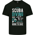 I'd Rather Be Scuba Diving Diver Funny Mens Cotton T-Shirt Tee Top Black