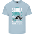 I'd Rather Be Scuba Diving Diver Funny Mens Cotton T-Shirt Tee Top Light Blue