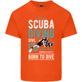 I'd Rather Be Scuba Diving Diver Funny Mens Cotton T-Shirt Tee Top Orange