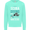 I'd Rather Be Scuba Diving Diver Funny Mens Sweatshirt Jumper Peppermint