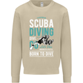 I'd Rather Be Scuba Diving Diver Funny Mens Sweatshirt Jumper Sand