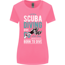 I'd Rather Be Scuba Diving Diver Funny Womens Wider Cut T-Shirt Azalea