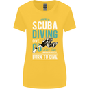 I'd Rather Be Scuba Diving Diver Funny Womens Wider Cut T-Shirt Yellow