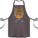 I'd Rather Be Someone's Whiskey Funny Cotton Apron 100% Organic Dark Grey
