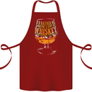 I'd Rather Be Someone's Whiskey Funny Cotton Apron 100% Organic Maroon
