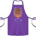 I'd Rather Be Someone's Whiskey Funny Cotton Apron 100% Organic Purple