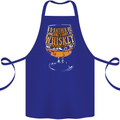 I'd Rather Be Someone's Whiskey Funny Cotton Apron 100% Organic Royal Blue