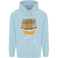 I'd Rather Be Someone's Whiskey Funny Mens 80% Cotton Hoodie Light Blue
