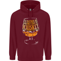 I'd Rather Be Someone's Whiskey Funny Mens 80% Cotton Hoodie Maroon