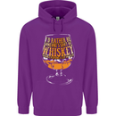 I'd Rather Be Someone's Whiskey Funny Mens 80% Cotton Hoodie Purple