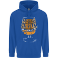 I'd Rather Be Someone's Whiskey Funny Mens 80% Cotton Hoodie Royal Blue